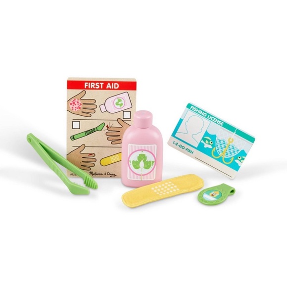 Melissa & Doug Let's Explore Park Ranger Cabin & Boat - Picture 7 of 9